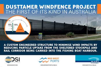 Ports fence is first in Australia