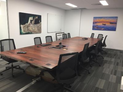 The new MWPA board table