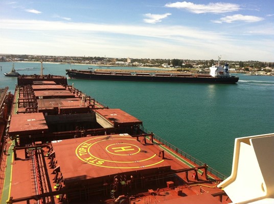 General - Vessel departing port