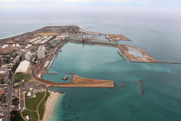 General - Aerial photo of port