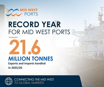 Record Trade Year For Mid West Ports
