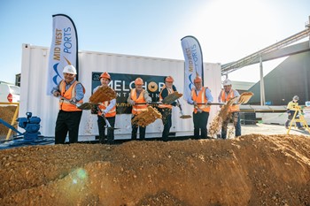 Breaking ground on $350 million Geraldton Port transformation